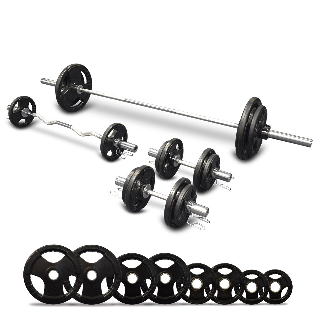 Barbell and Weight Plate Bundle Packages Direct Fitness Gear