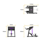 Insight Commercial Reverse Hyper Peach Builder Machine