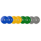 100kg Professional Coloured Bumper Weight Set 1