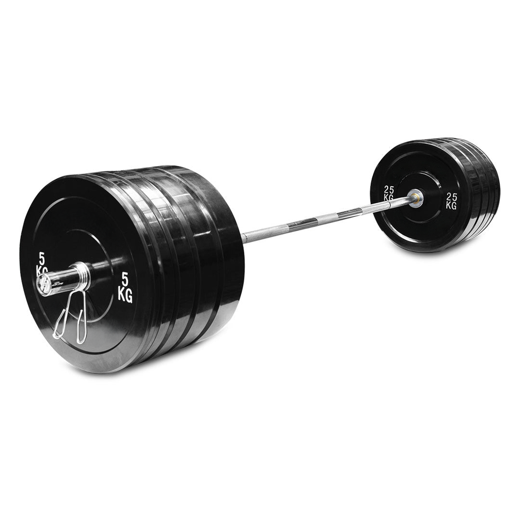 170kg_black_bumper_barbell_weight_set_2