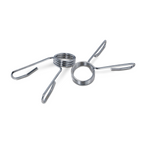 Spring Collar Clips for Olympic Barbells – Pair
