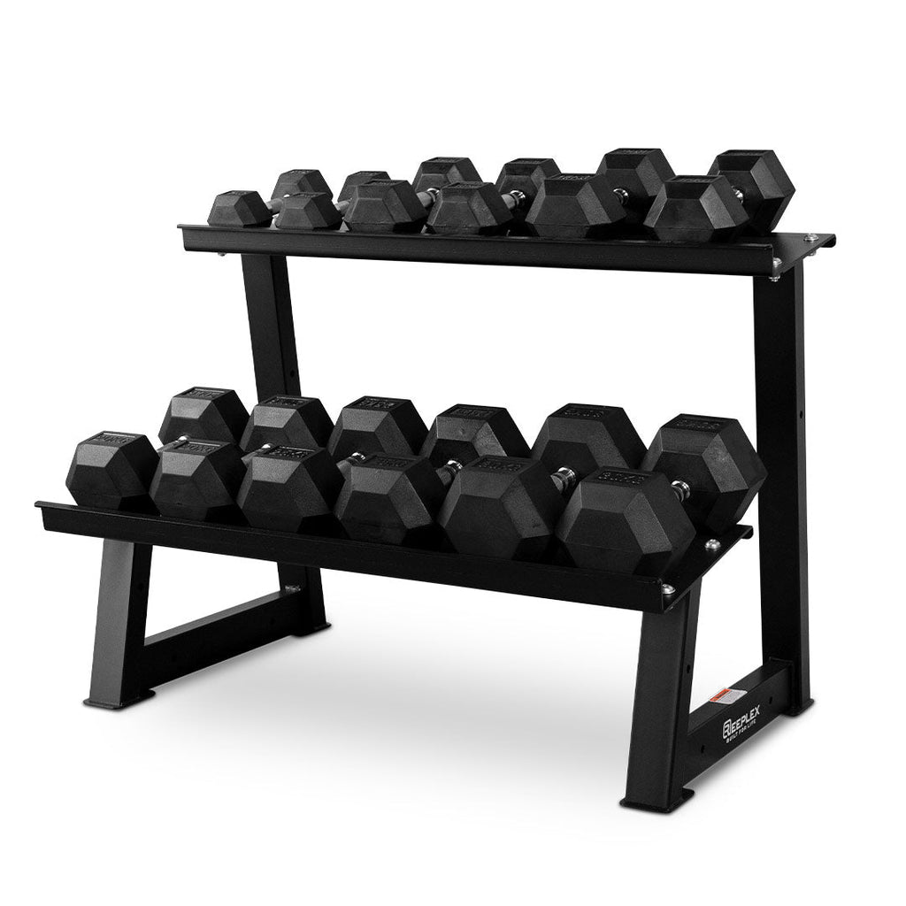 5-30kg 2 tier rack dumbbell set