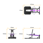 Insight Commercial Belt Squat Peach Builder Machine