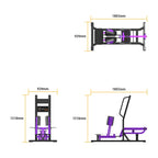 Insight Commercial Standing Abductor Peach Builder Machine