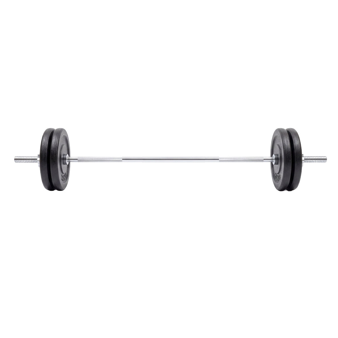 6ft Barbell + 80kg Standard Weight Plates Set