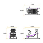 Insight Commercial Multi Hip Extension Peach Builder Machine