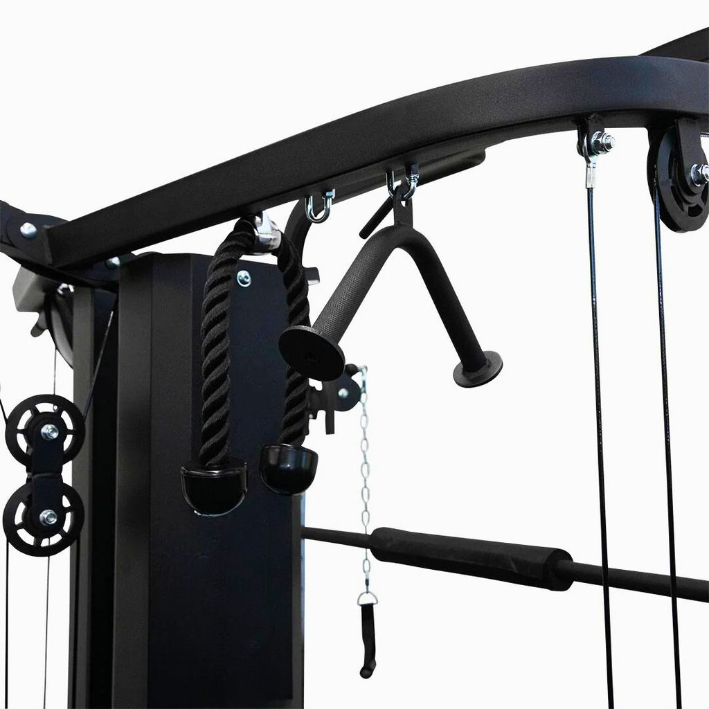 Home Gym with Smith Machine & Functional Trainer Cable Crossover