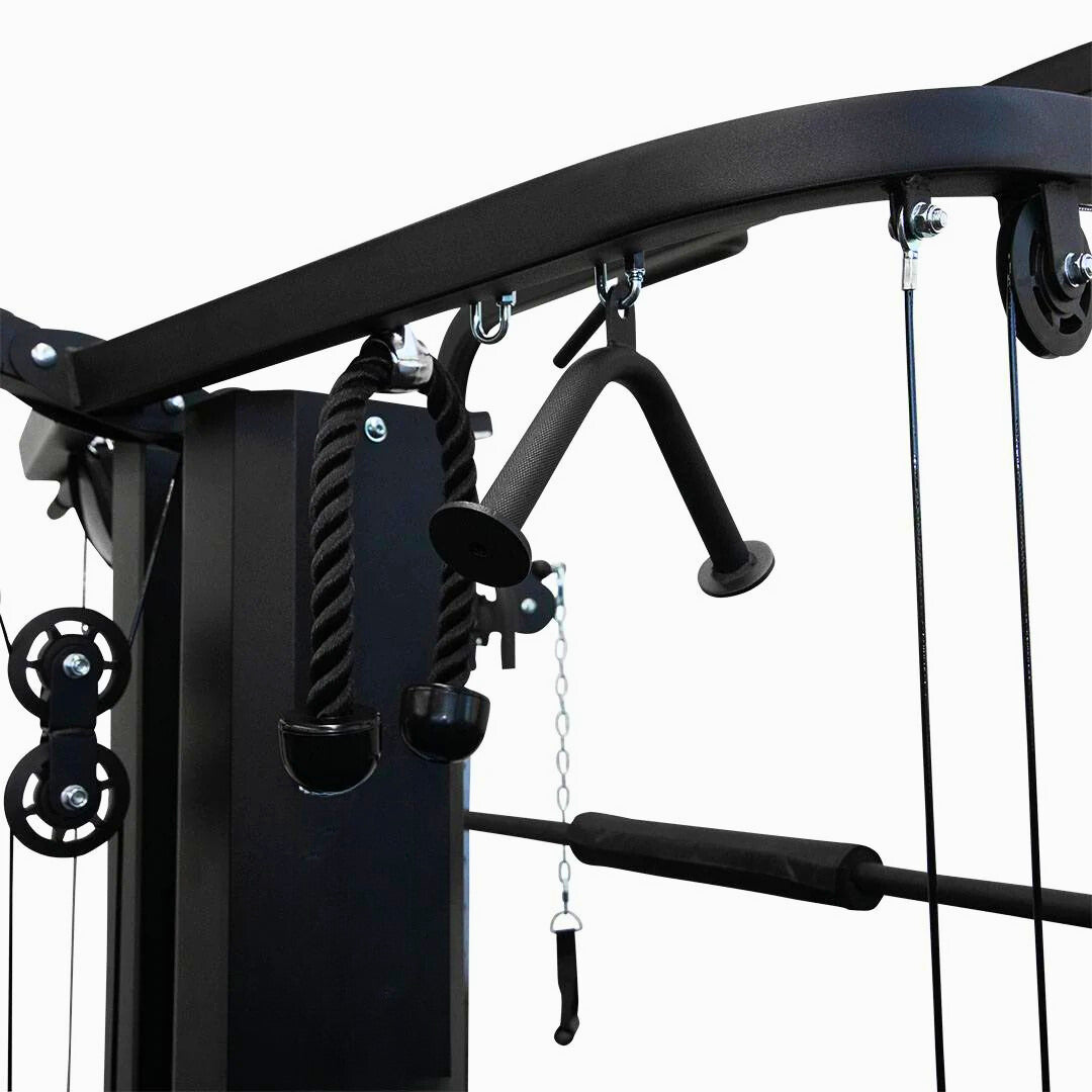 Home Gym with Smith Machine & Functional Trainer Cable Crossover