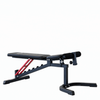 Adjustable Weight Bench with Leg Extension and Preacher Curl – Full Body Workout Bench for Home Gym