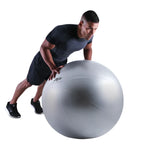 PTP 75CM Steel Grey Exercise CoreBall with Pump