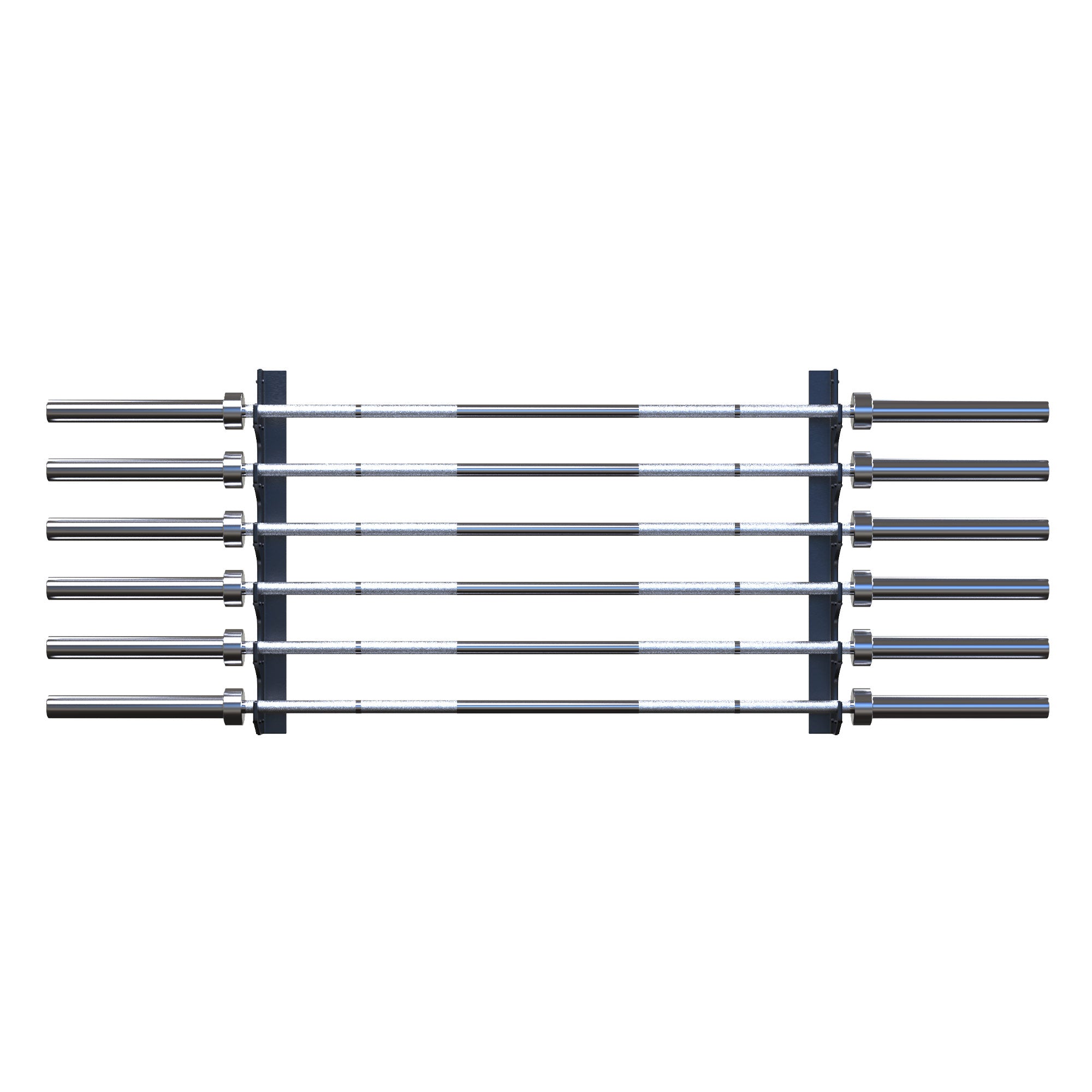 Horizontal Wall-Mount Barbell Rack