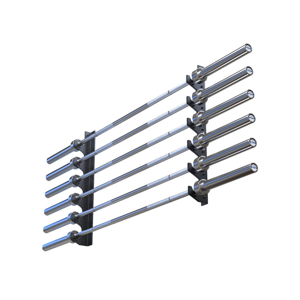 Horizontal Wall-Mount Barbell Rack
