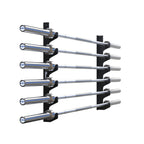 Horizontal Wall-Mount Barbell Rack