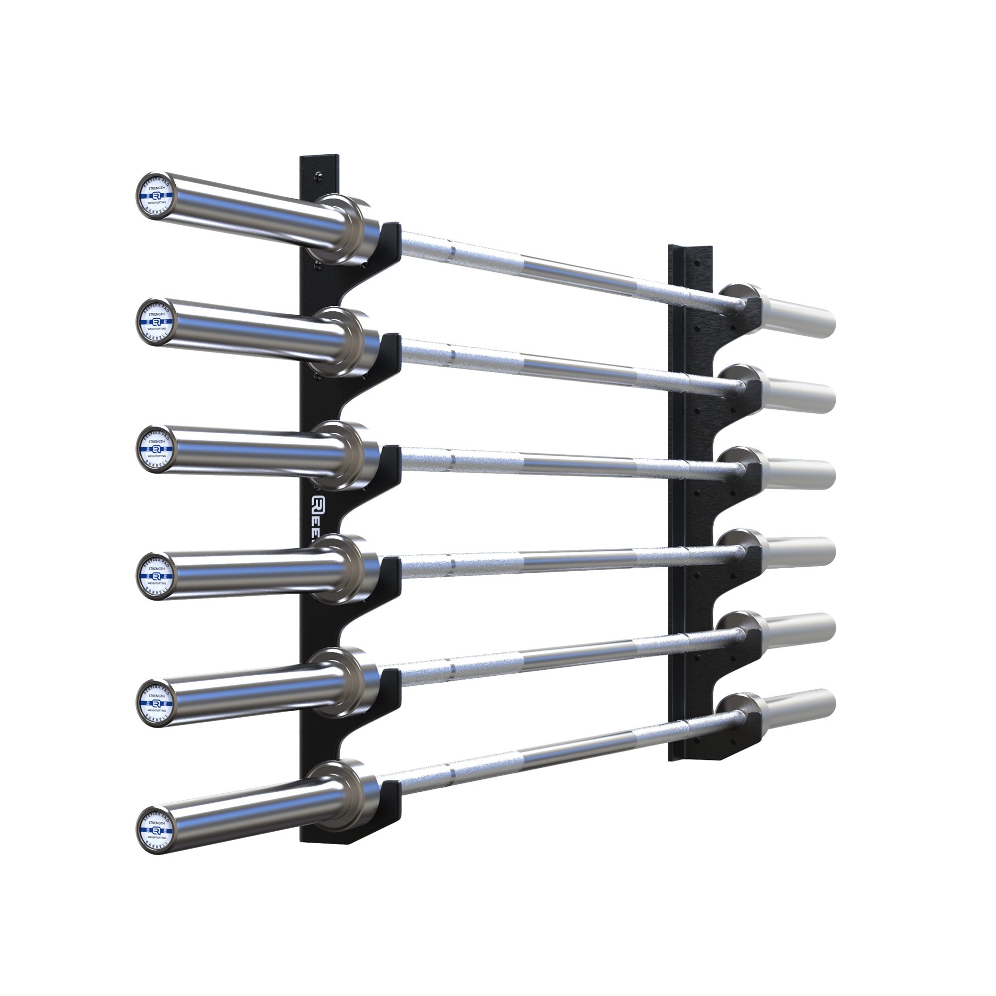Horizontal Wall-Mount Barbell Rack