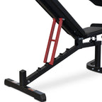 Adjustable Weight Bench with Leg Extension and Preacher Curl – Full Body Workout Bench for Home Gym