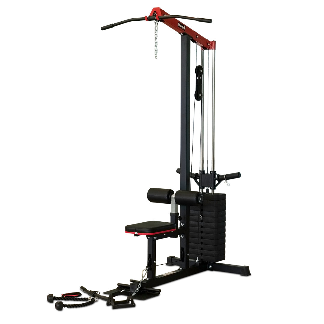 Lat Pulldown and Low Row Machine