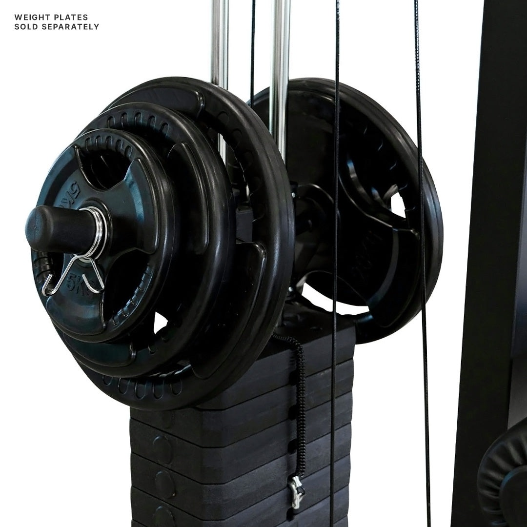 Lat Pulldown and Low Row Machine