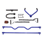 Multi-Station Gym with FID Bench and Barbell Olympic Weight Plate Set