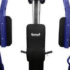 Multi-Station Gym with FID Bench and Barbell Olympic Weight Plate Set