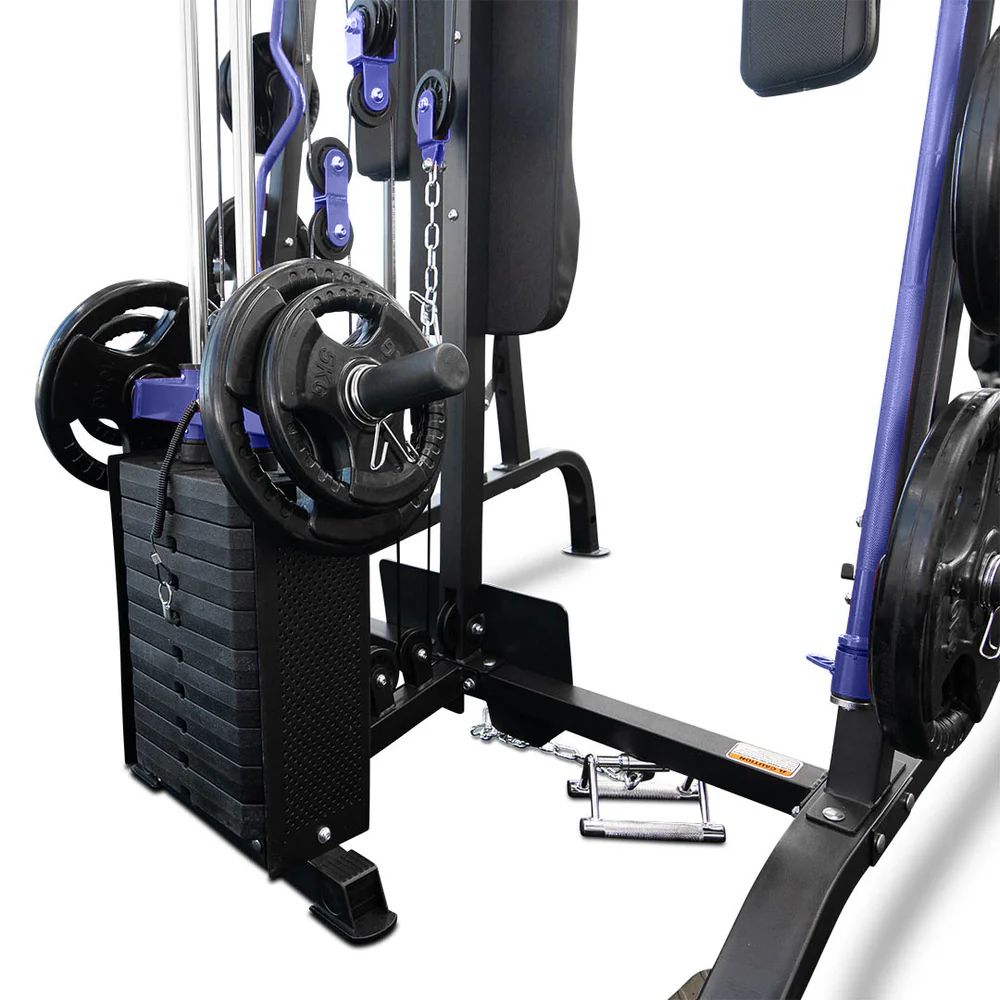 SM8 Home Gym Multi-Functional Trainer with Adjustable Bench & Leg Developer