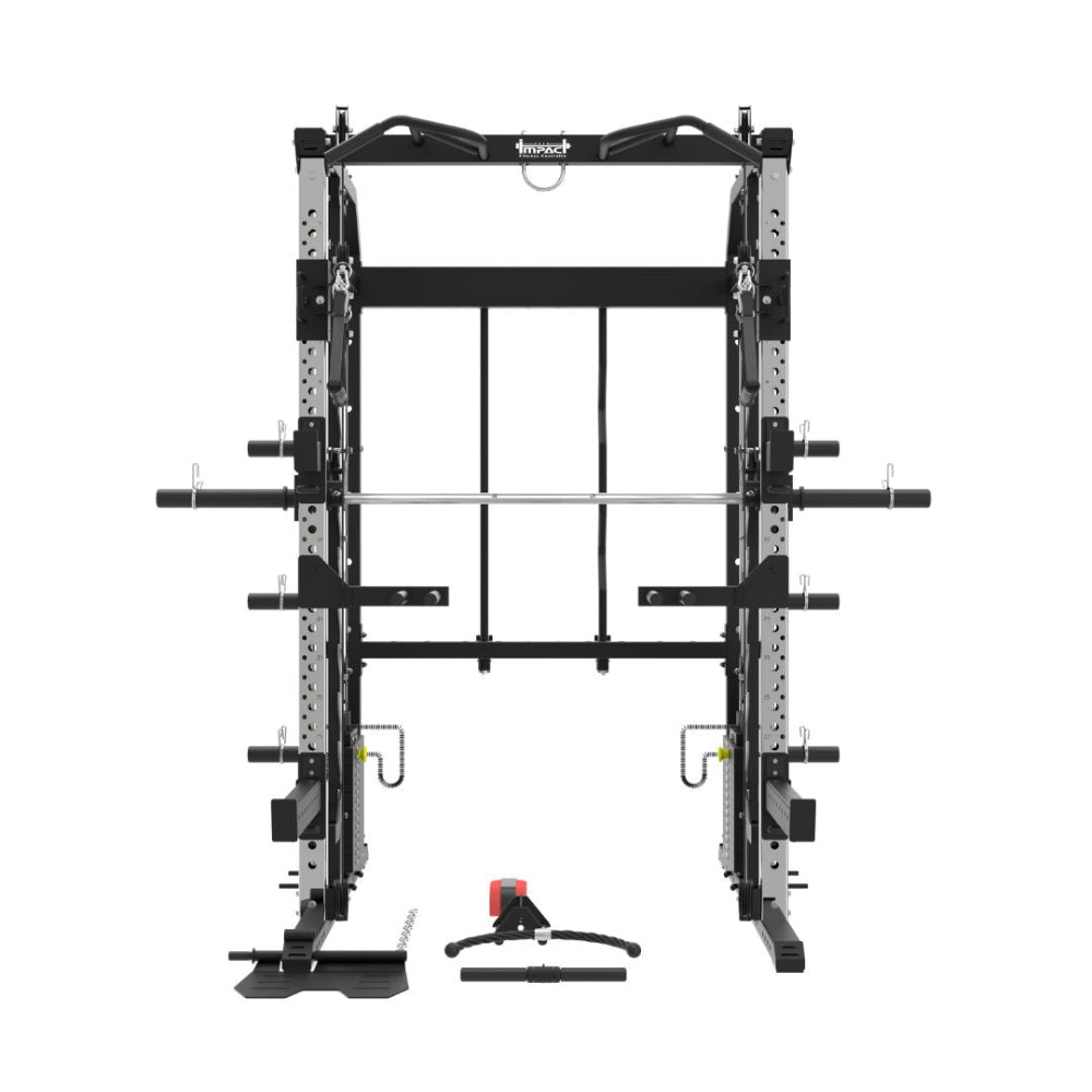 Impact Fitness MF20 Functional Trainer with Squat Rack and Smith Machine