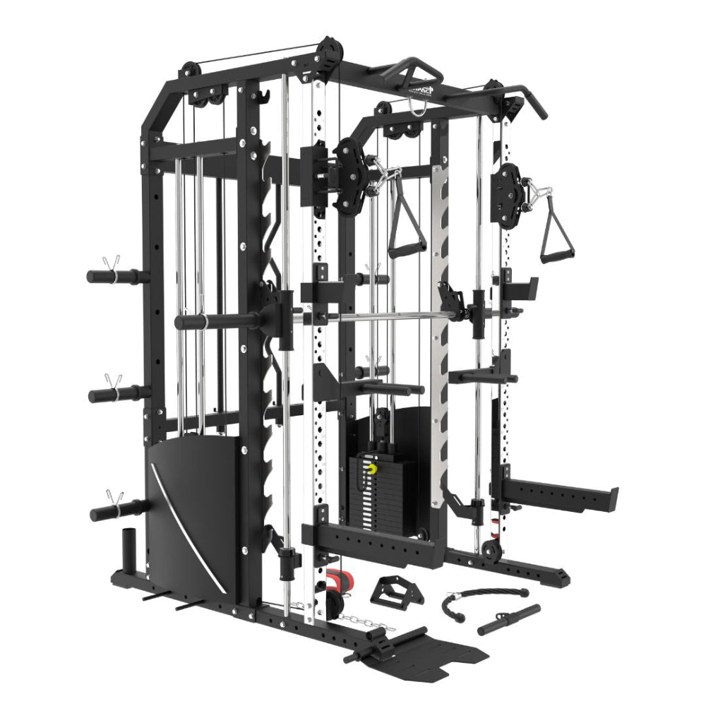 Impact Fitness MF20 Functional Trainer with Squat Rack and Smith Machine