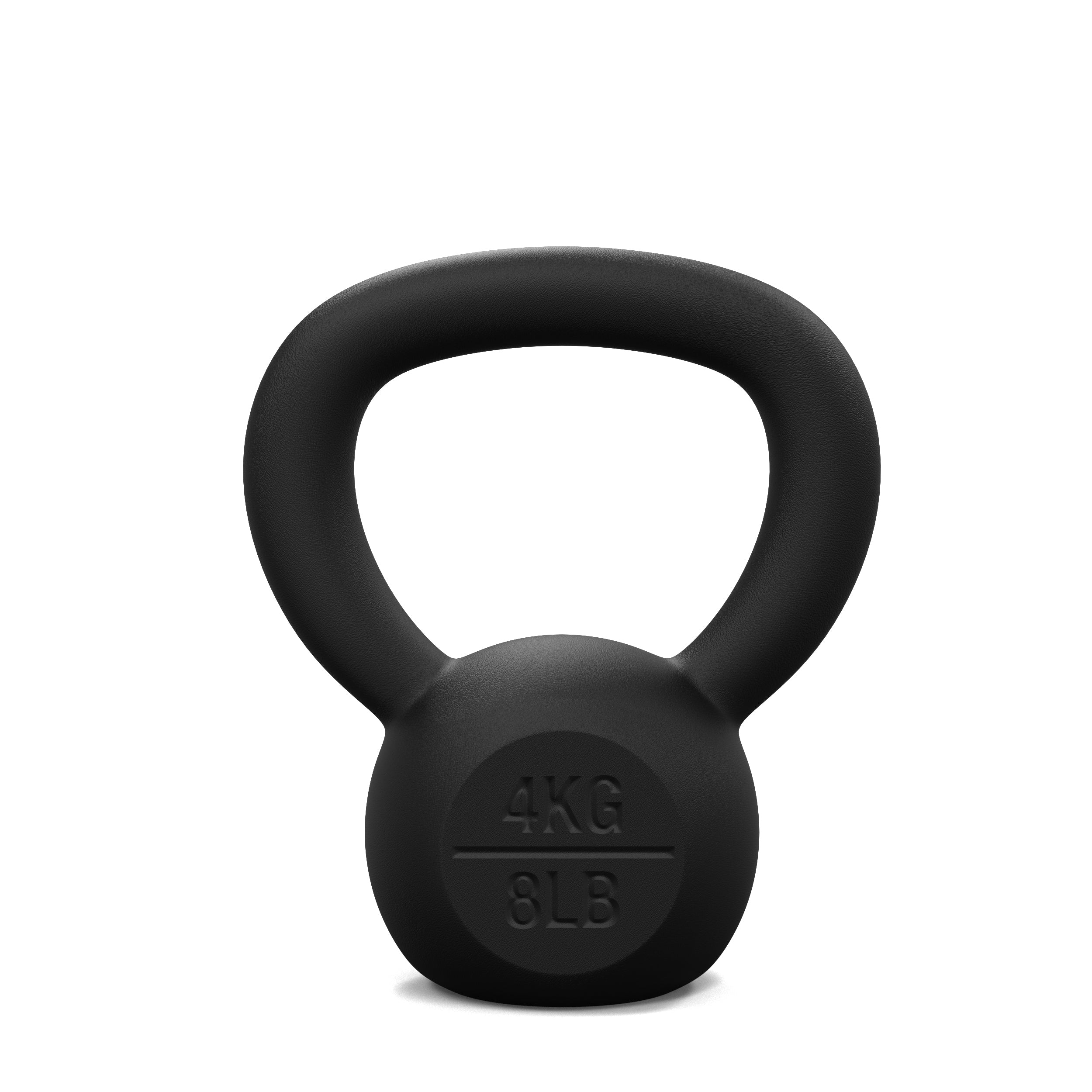 4kg Cast Iron Kettlebell V2 Full Body Training
