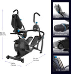 Freestep Recumbent Cross Trainer