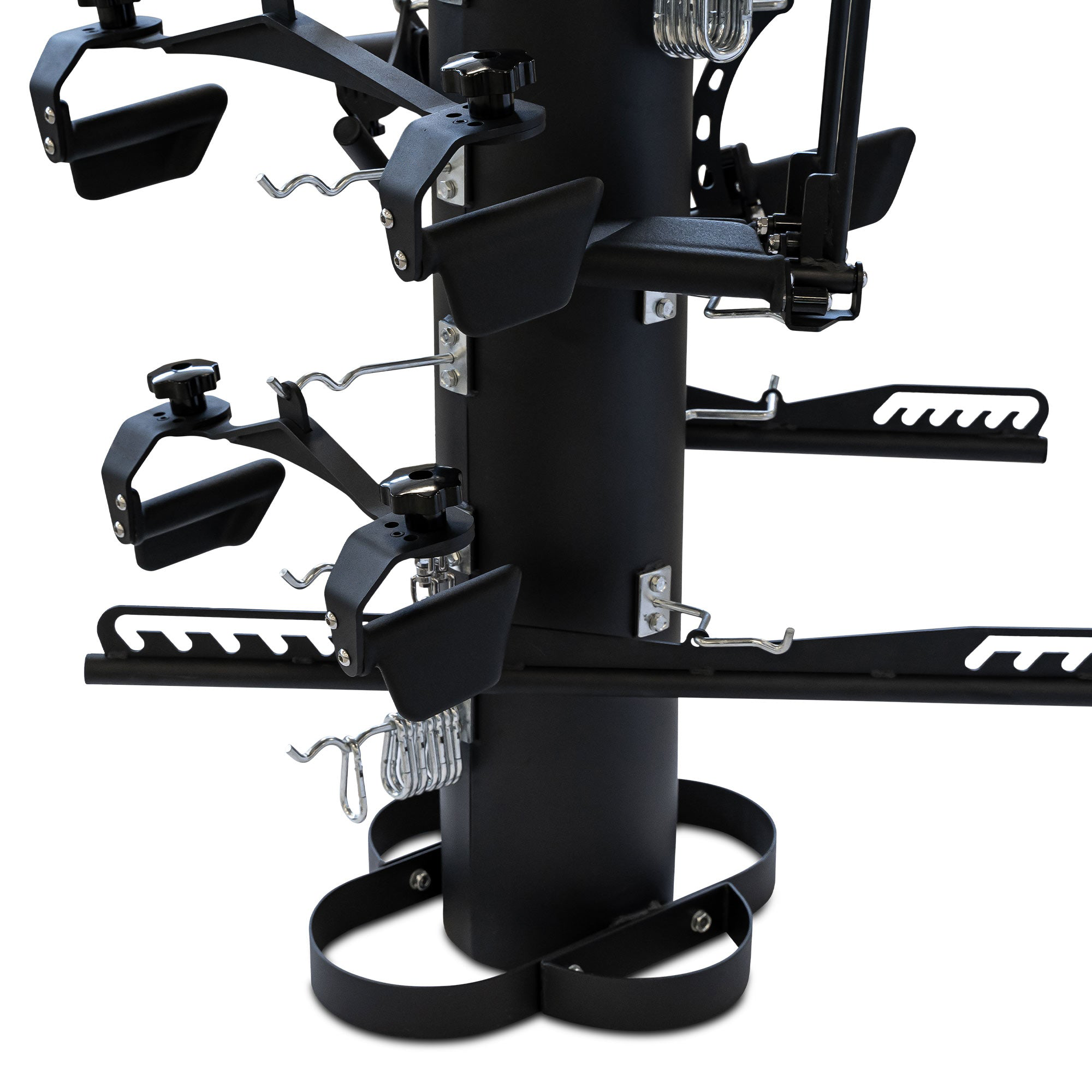 8-Piece Cable Attachment Kit with Adjustable NEO GRIP Handles and Rack