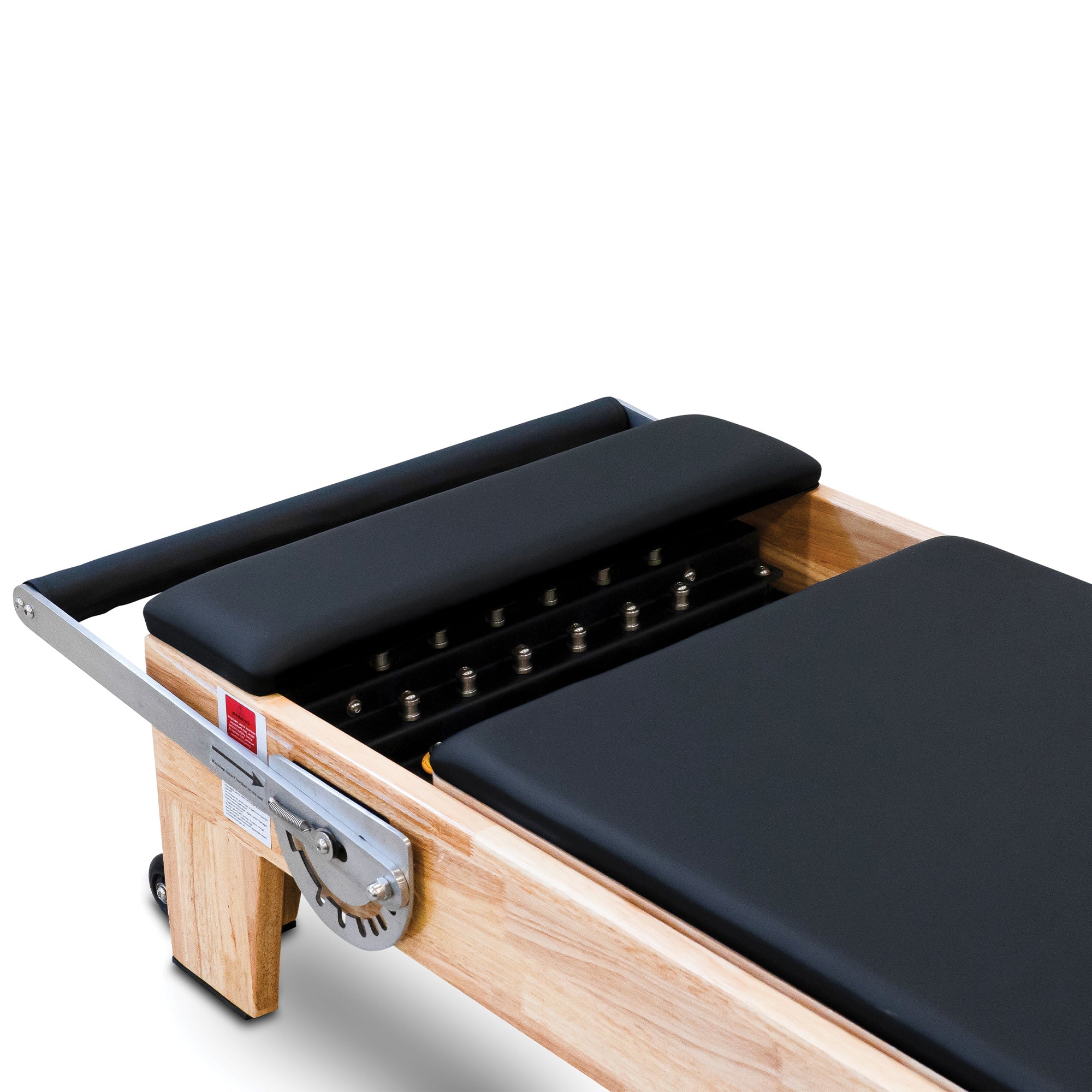 Oak Pilates Reformer with Full Accessory Kit