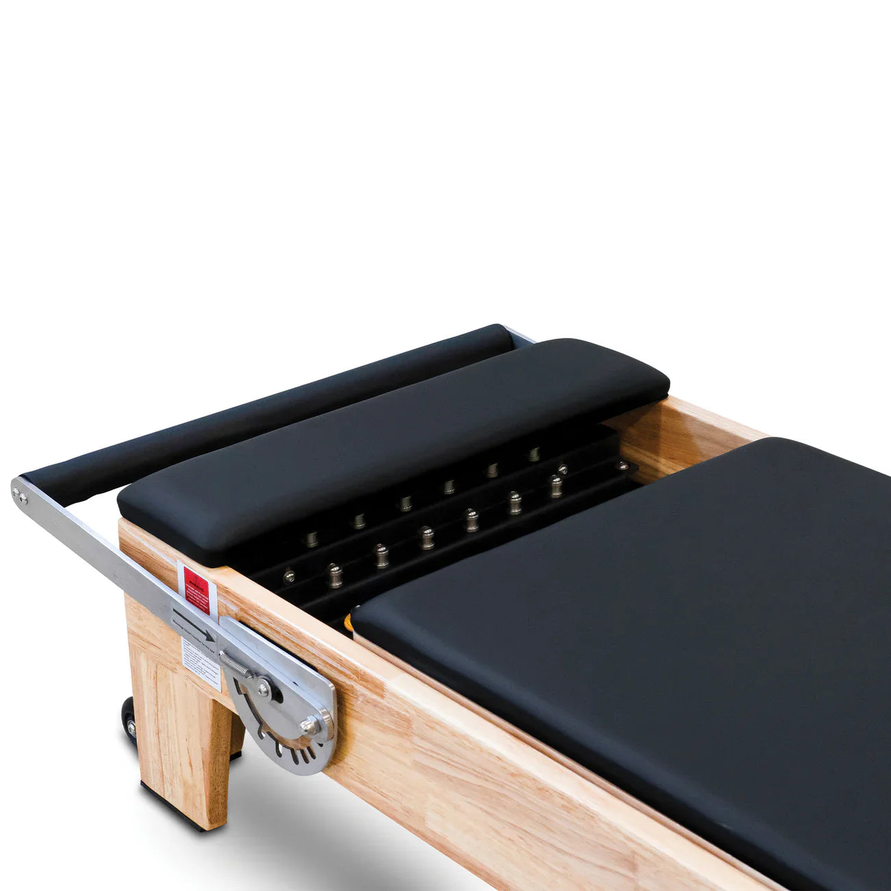 Oak Pilates Reformer with Half Trapeze Tower