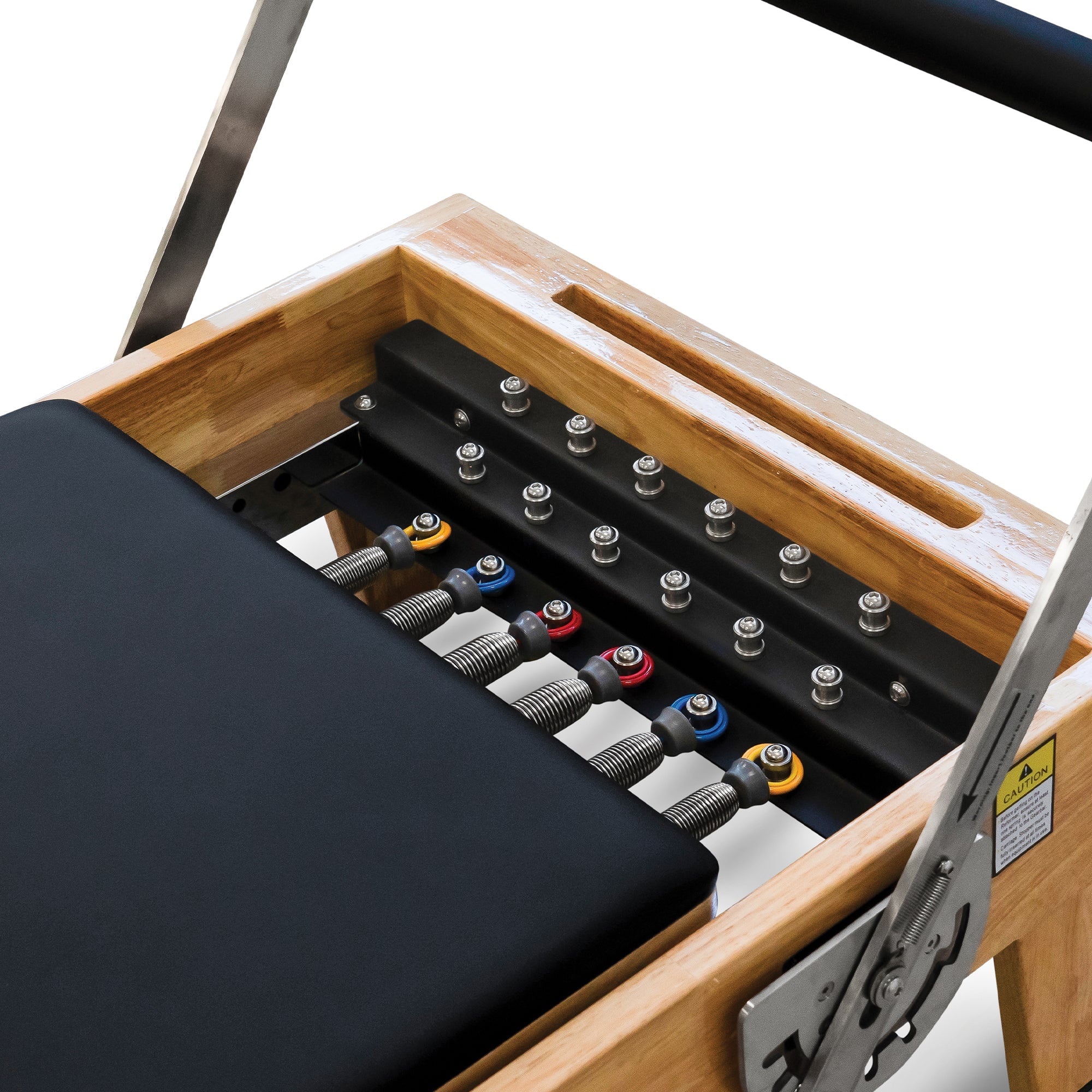 Oak Pilates Reformer with Full Accessory Kit