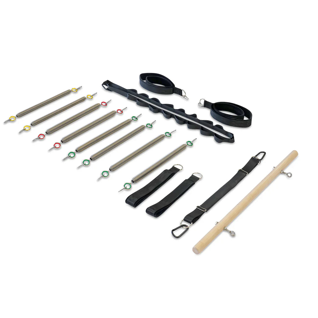 Oak Pilates Reformer with Half Trapeze Tower