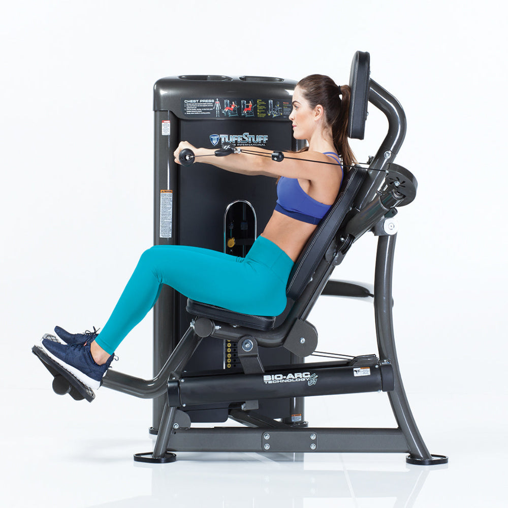 Tuff Stuff Commercial Chest Press Selectorized Bio-Arc Series 4