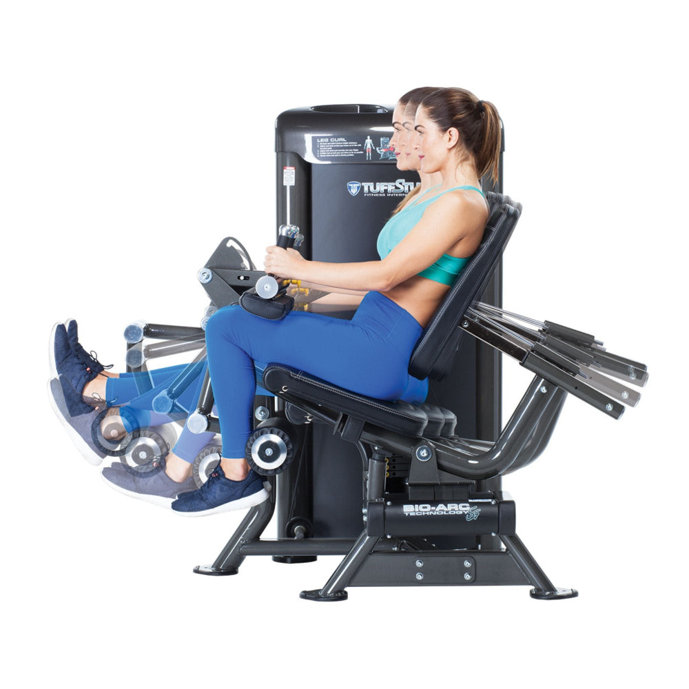 Tuff 3902 Leg Rig Tuff Stuff Bio-Arc Leg Curl Machine | Commercial Gym Equipment ...