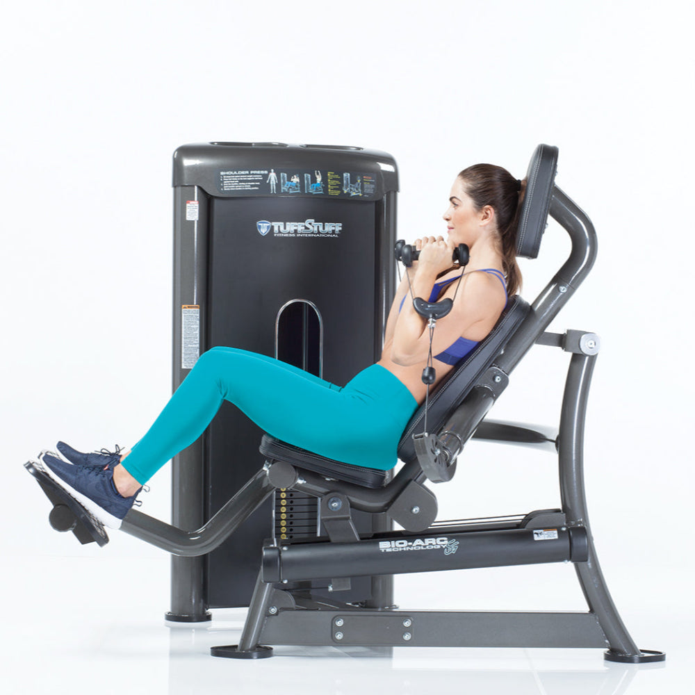 Tuff Stuff Commercial Shoulder Press Selectorized Bio-Arc Series 2