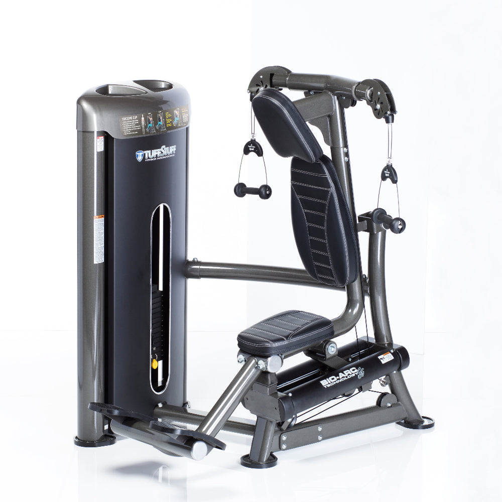 Tuff Stuff Commercial Tricep Dip Press Selectorized Bio-Arc Series 1