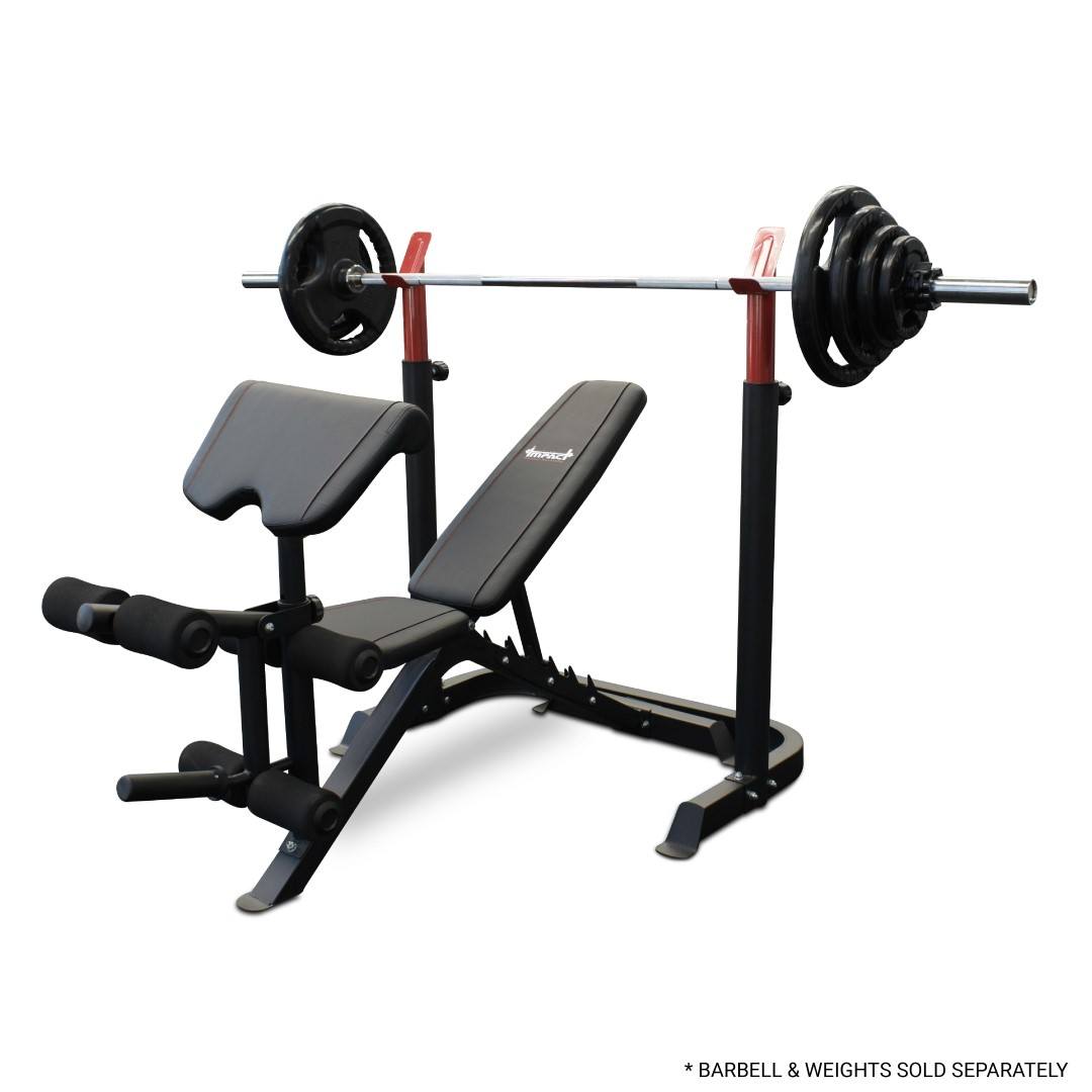 Impact Fitness BP7 Bench Press / Squat Rack