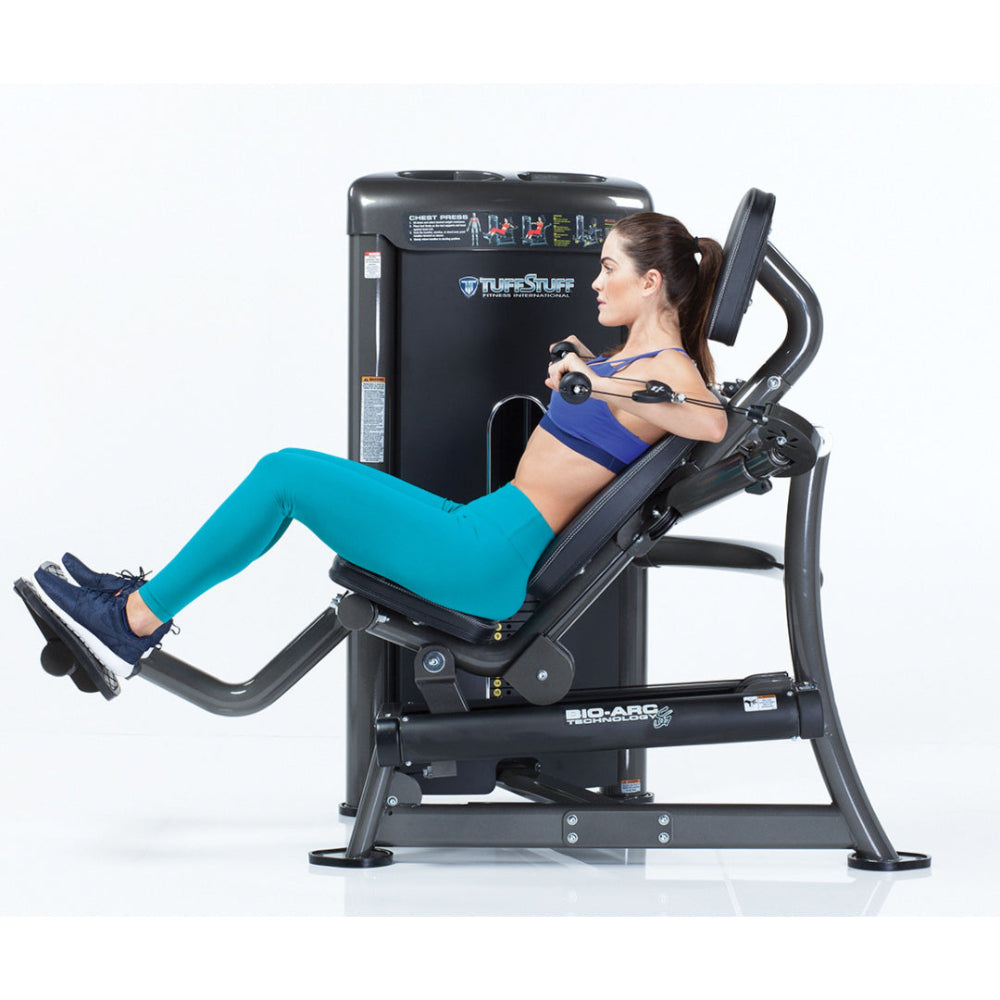 Tuff Stuff Commercial Chest Press Selectorized Bio-Arc Series 1