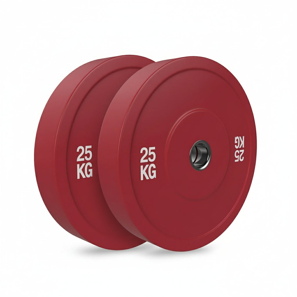 25kg Coloured Bumper Plates – Pair