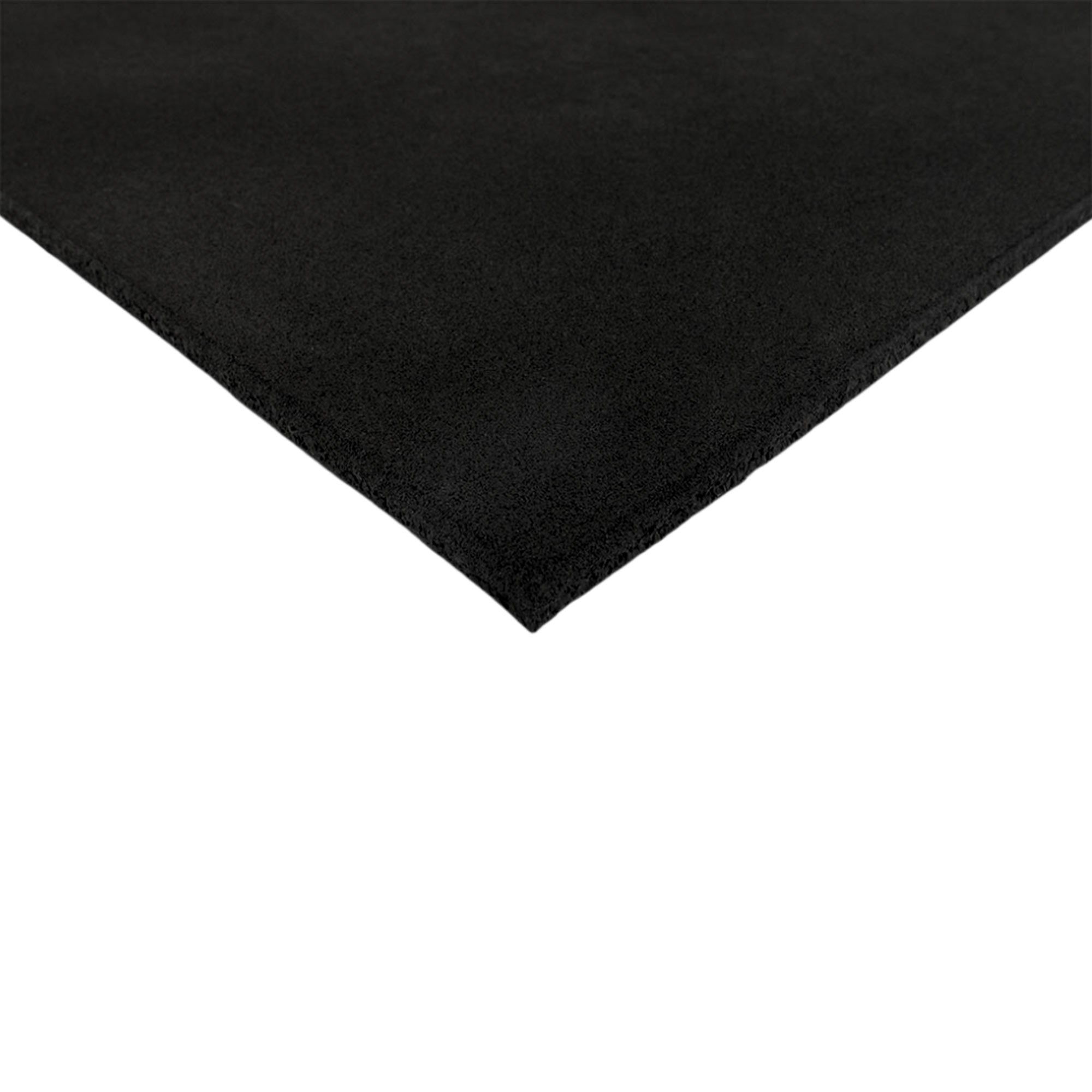 Heavy-Duty Black Rubber Gym Floor Tile