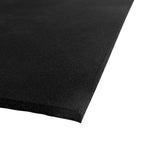 Heavy-Duty Black Rubber Gym Floor Tile