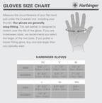 Glove size chart