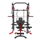Impact Fitness MF5 Multi Trainer + Attachments + Adjustable Bench - Direct Fitness Gear