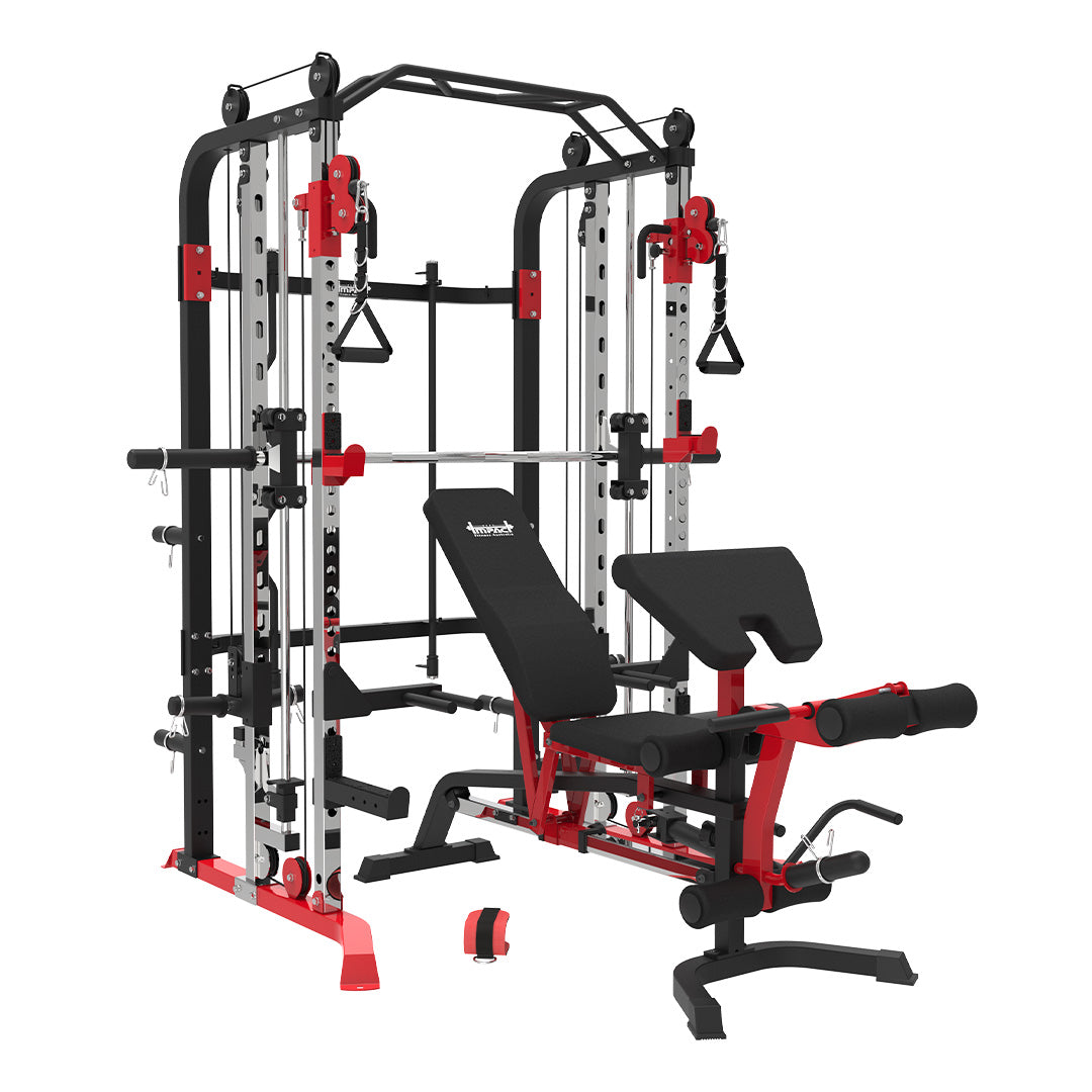 MF5 Multi-Function Trainer with Attachments & Adjustable Bench