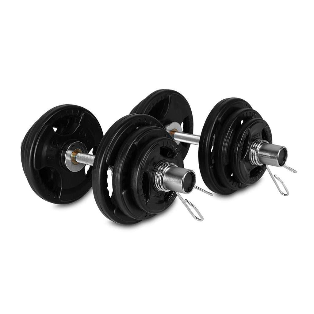 Adjustable Olympic Dumbbell Set 4kg to 31.5kg