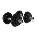 Adjustable Olympic Dumbbell Set 4kg to 31.5kg