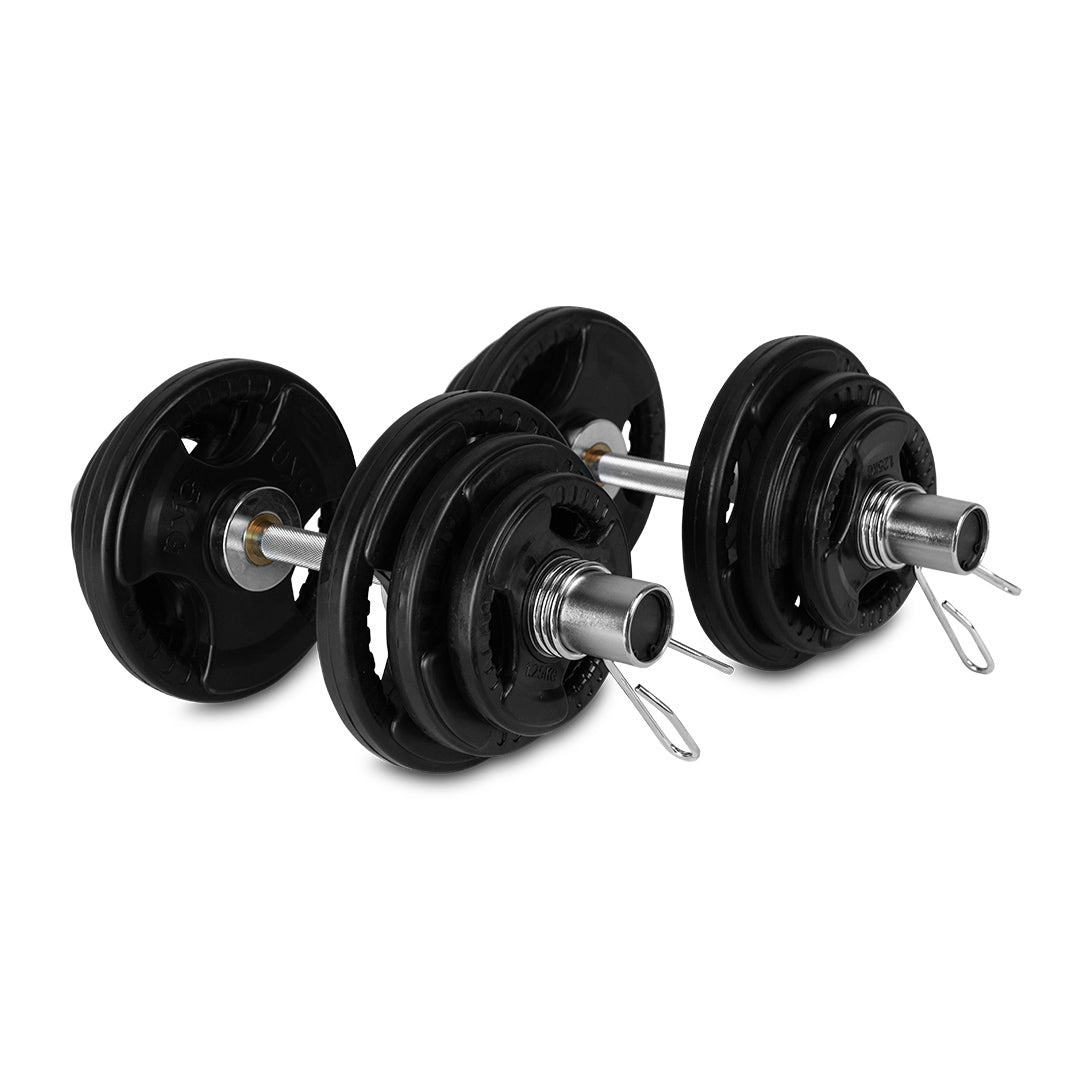 Adjustable Olympic Dumbbell Set 4kg to 31.5kg