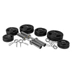 Adjustable Olympic Dumbbell Set 4kg to 31.5kg