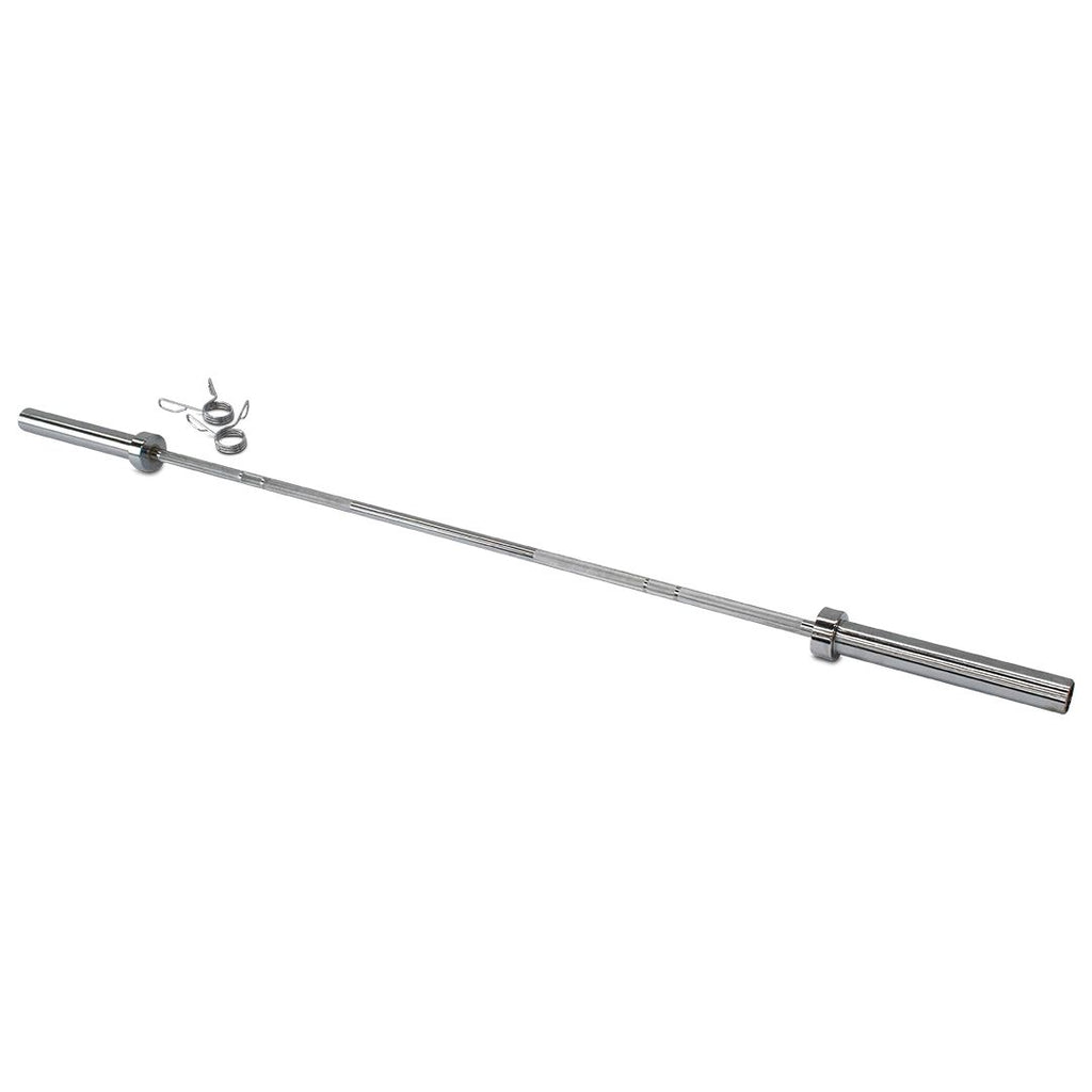 Buy 15kg Olympic Barbell with Clips